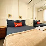 Omar do Rio - JC56 Qto&Sala Moderno, Internet 240mbps + Smart TV, próximo às praias de Ipanema, Arpoador e Copacabana e do Metrô.