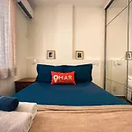Omar do Rio - JC56 Qto&Sala Moderno, Internet 240mbps + Smart TV, próximo às praias de Ipanema, Arpoador e Copacabana e do Metrô.