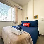 Omar do Rio - JC56 Qto&Sala Moderno, Internet 240mbps + Smart TV, próximo às praias de Ipanema, Arpoador e Copacabana e do Metrô.